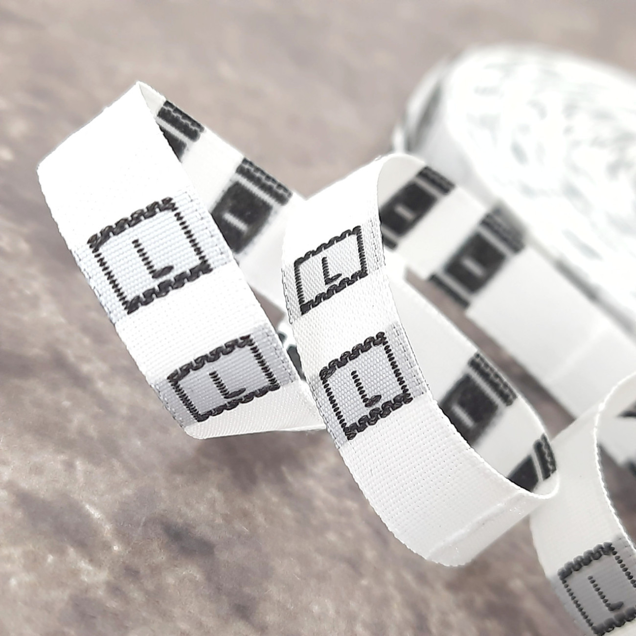 Розмірники жакардові L білі , 10шт