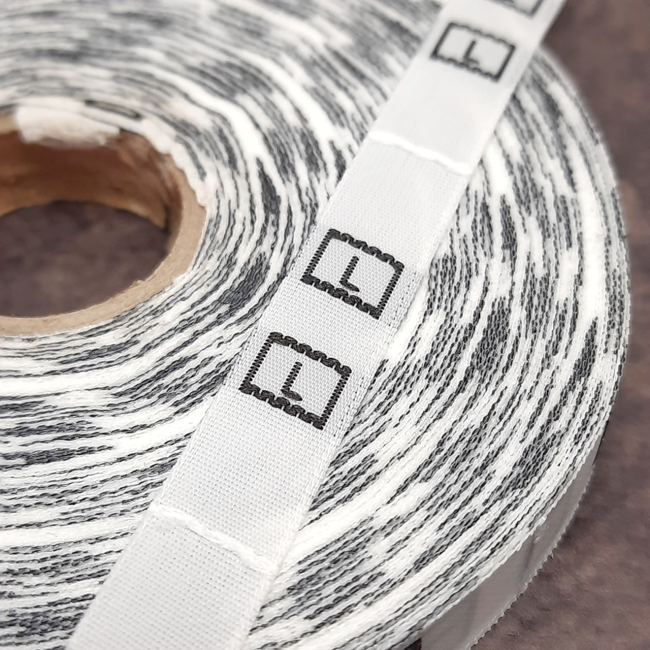 Розмірники жакардові L білі , 10шт