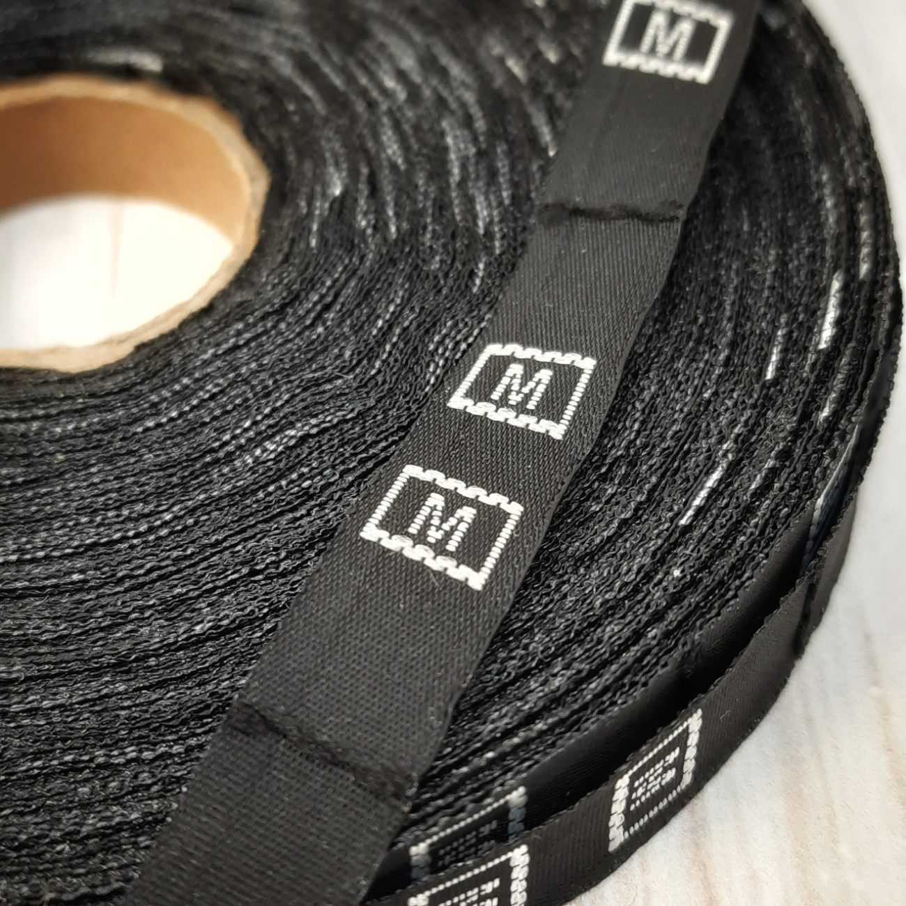 Розмірники жакардові М чорні , 10шт