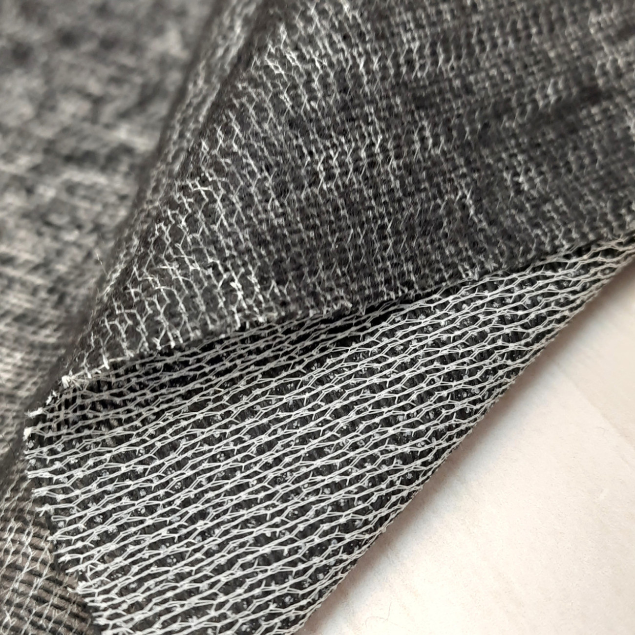 Дублерин клейовий Француз, чорний 150 см