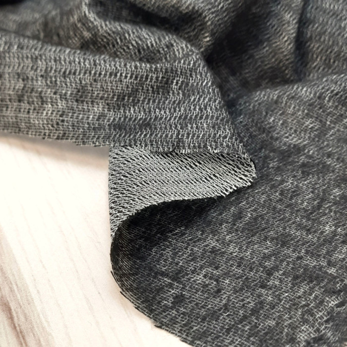 Дублерин клейовий Француз, чорний 150 см