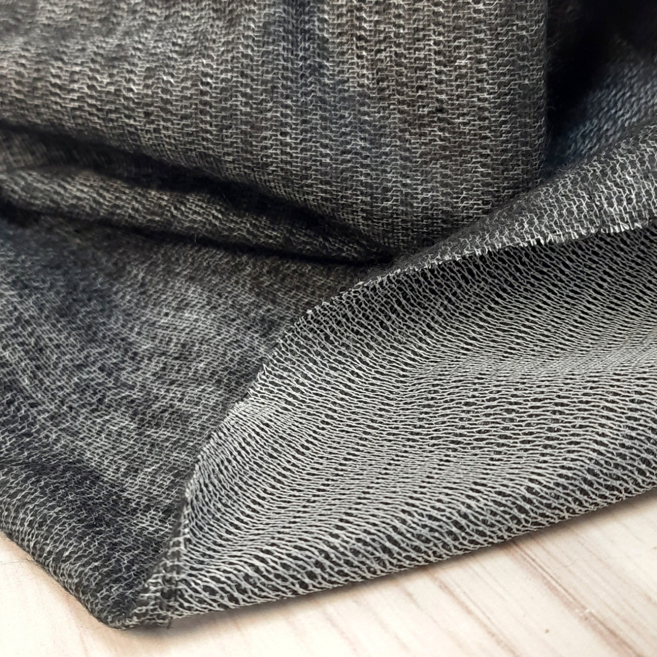 Дублерин клейовий Француз, чорний 150 см