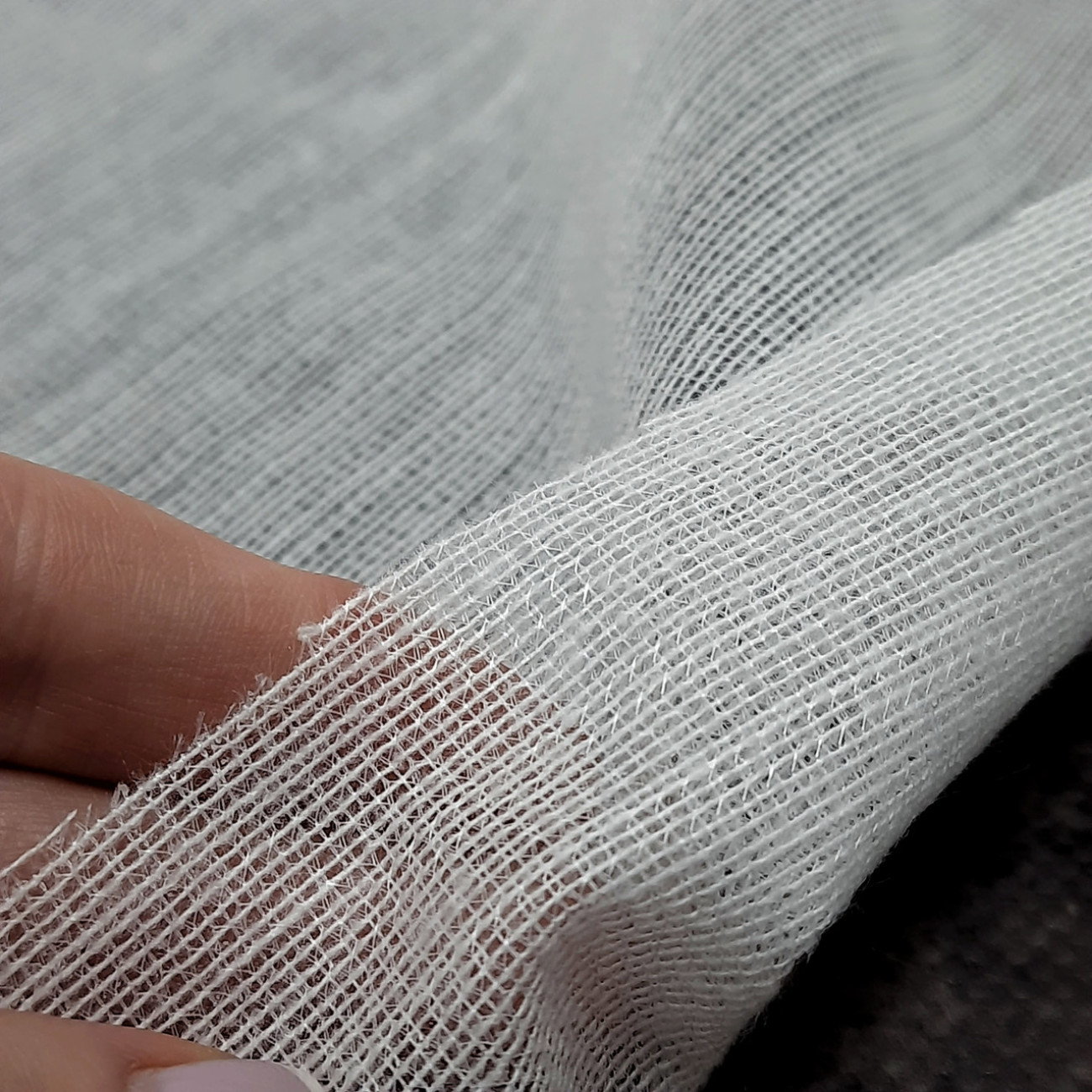 Дублерин клейовий Француз, білий 150 см