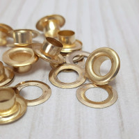 Люверс 6мм (золото), 50 шт