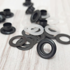 Люверс 6мм (чорні)