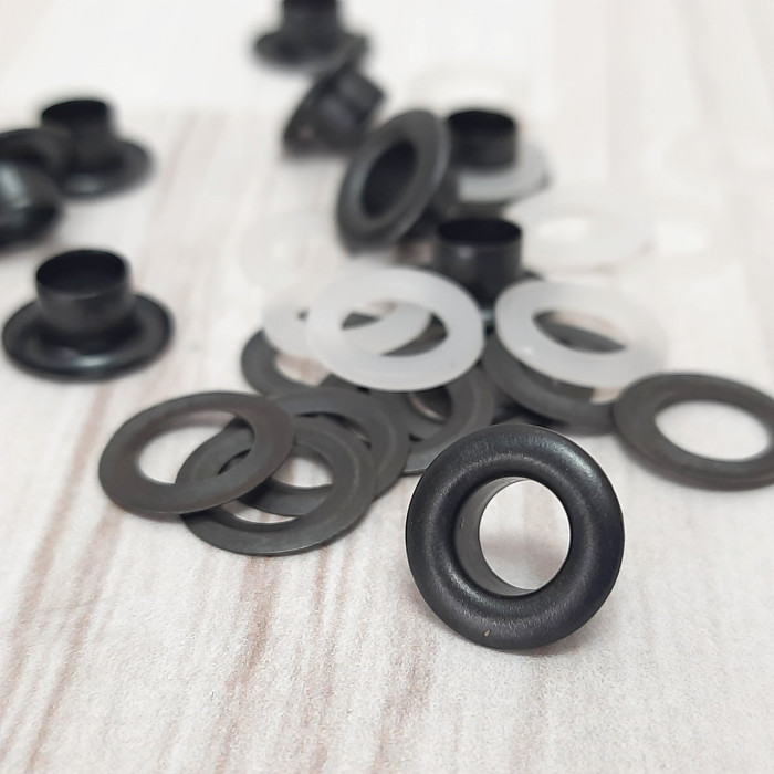 Люверс 6мм (чорні)