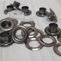 Люверс 6мм (темне срібло)