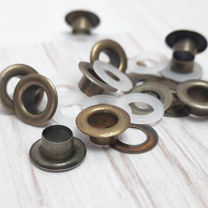 Люверс 6мм (бронза)