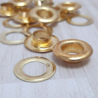 Люверс 10мм (золото)