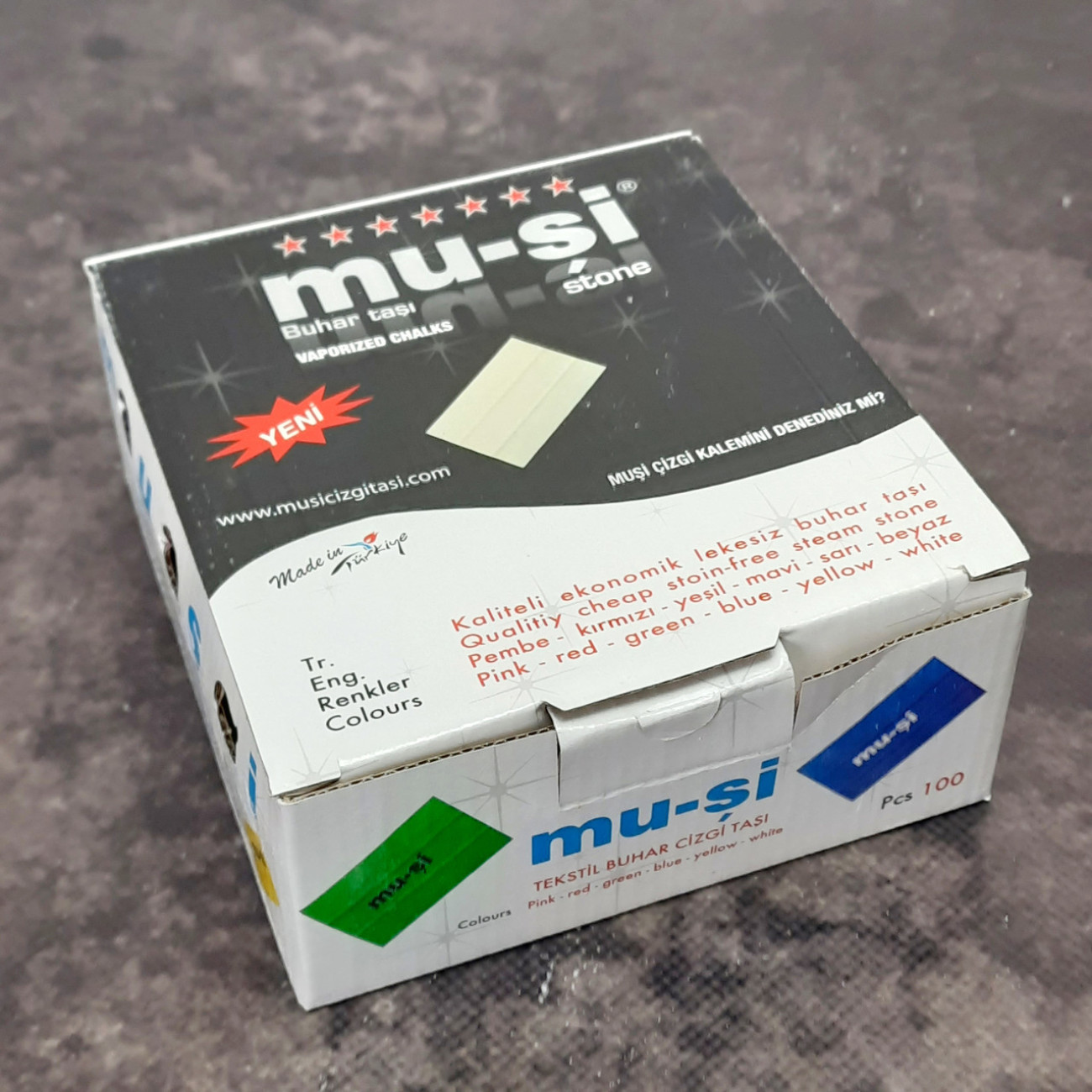 Кравецьке мило MU-SI, кольорове (100 шт)