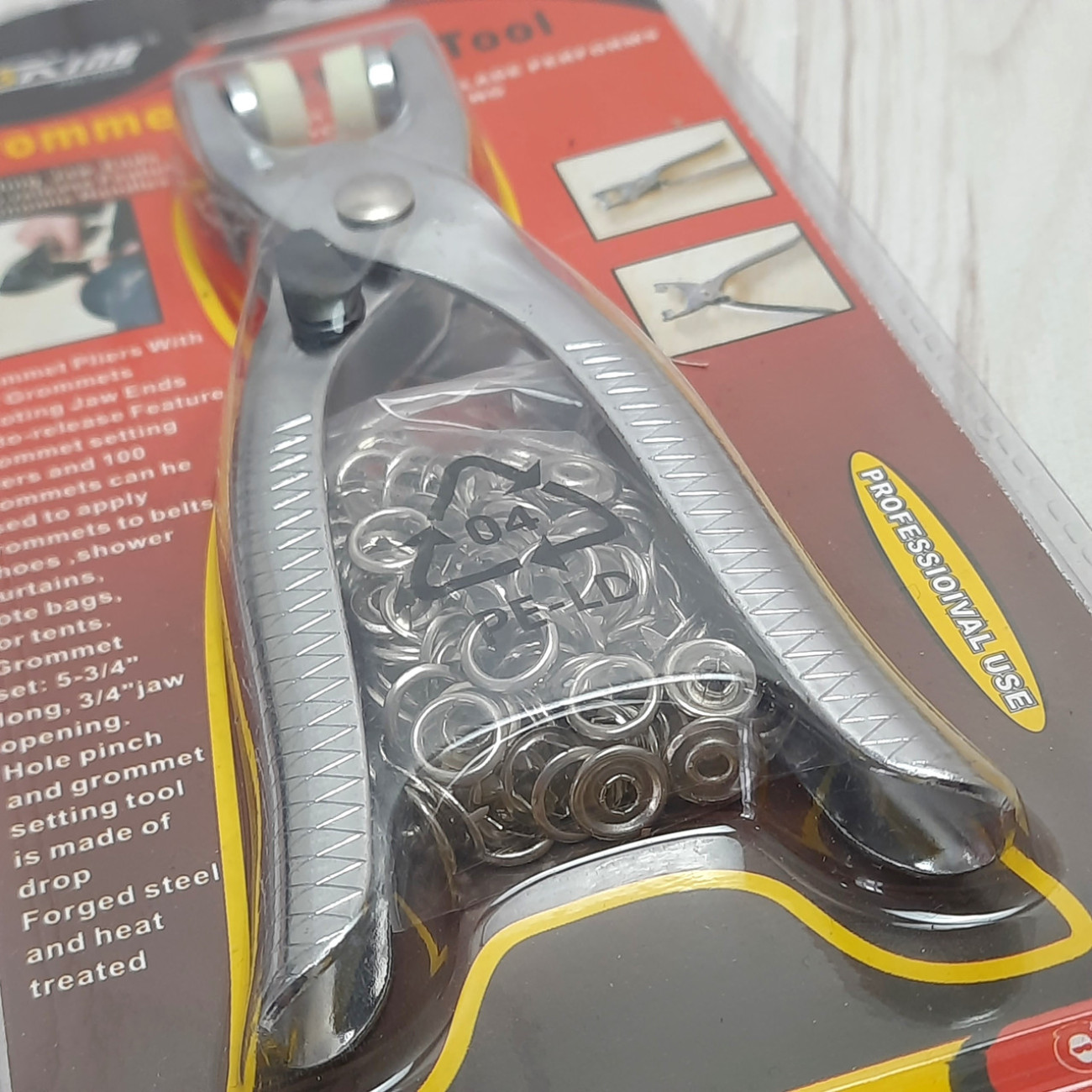 Ручний установник трикотажних кнопок Baby, розміром 9,5 мм