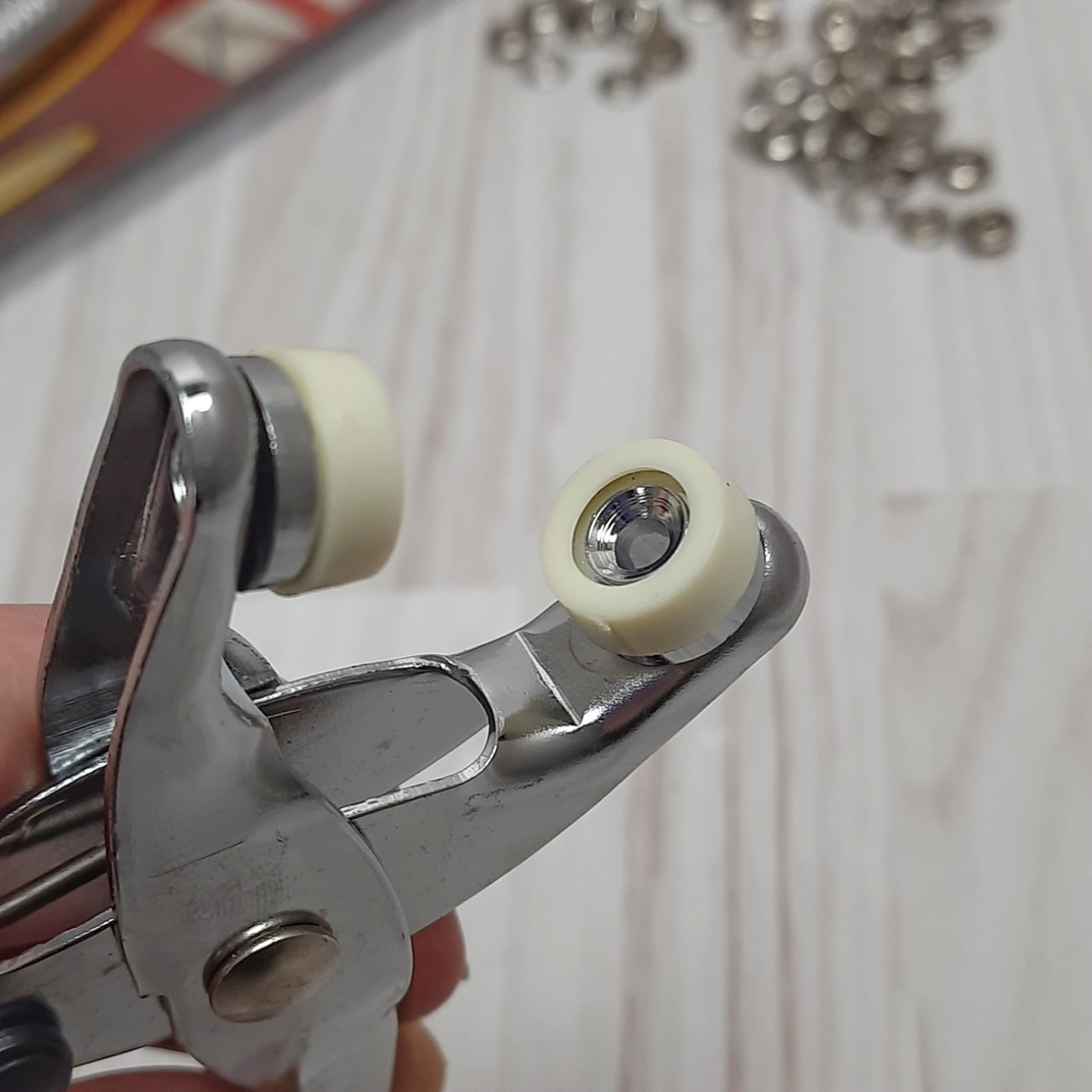 Ручний установник трикотажних кнопок Baby, розміром 9,5 мм