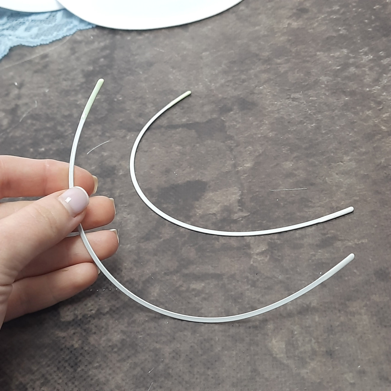 Кісточки для бюстгальтера № 36, класичні (пара)