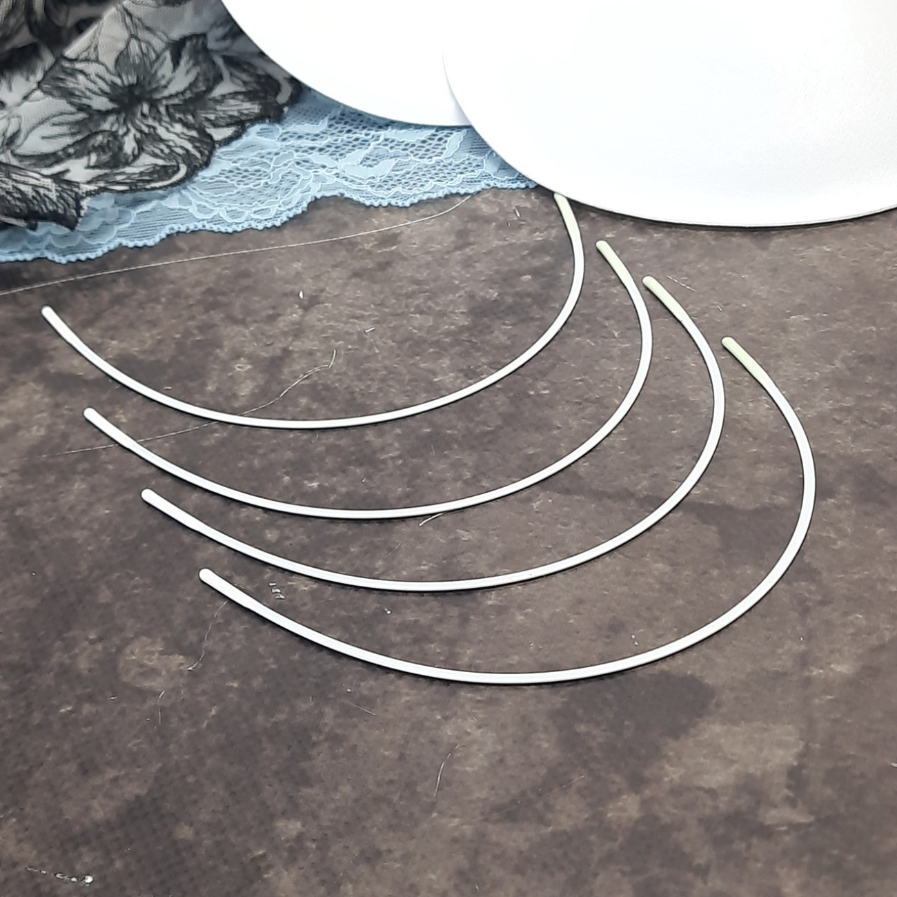 Кісточки для бюстгальтера № 36, класичні (пара)