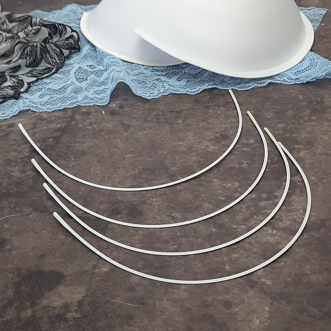 Кісточки для бюстгальтера № 50, класичні (пара)