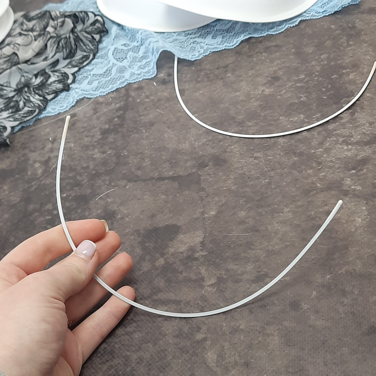 Кісточки для бюстгальтера № 50, класичні (пара)