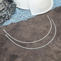 Кісточки для бюстгальтера № 58, класичні (пара)