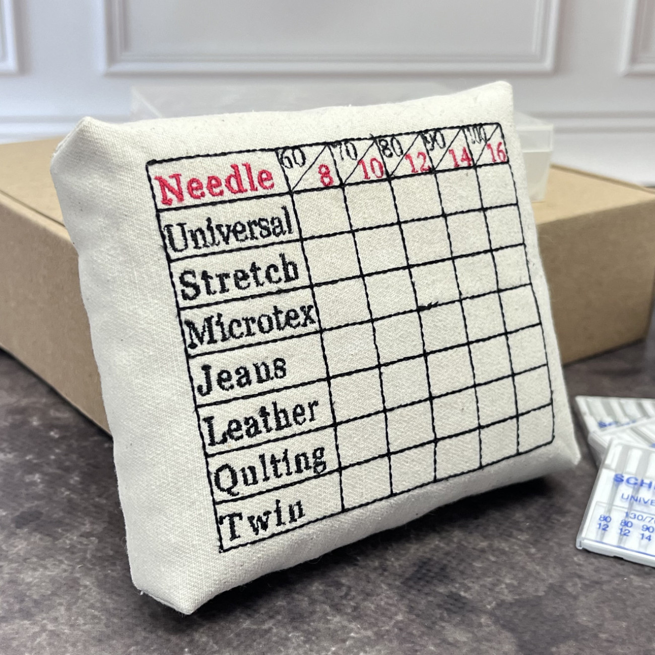 Подушка для голок Needle Craft, бежева