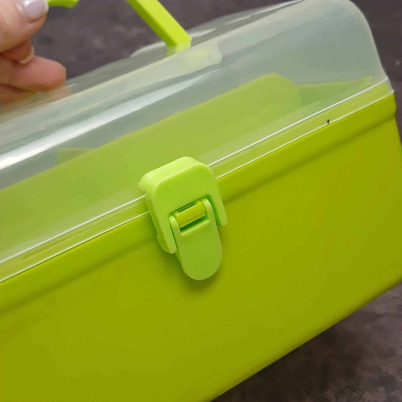 Органайзер - скринька для дрібниць, салатовий