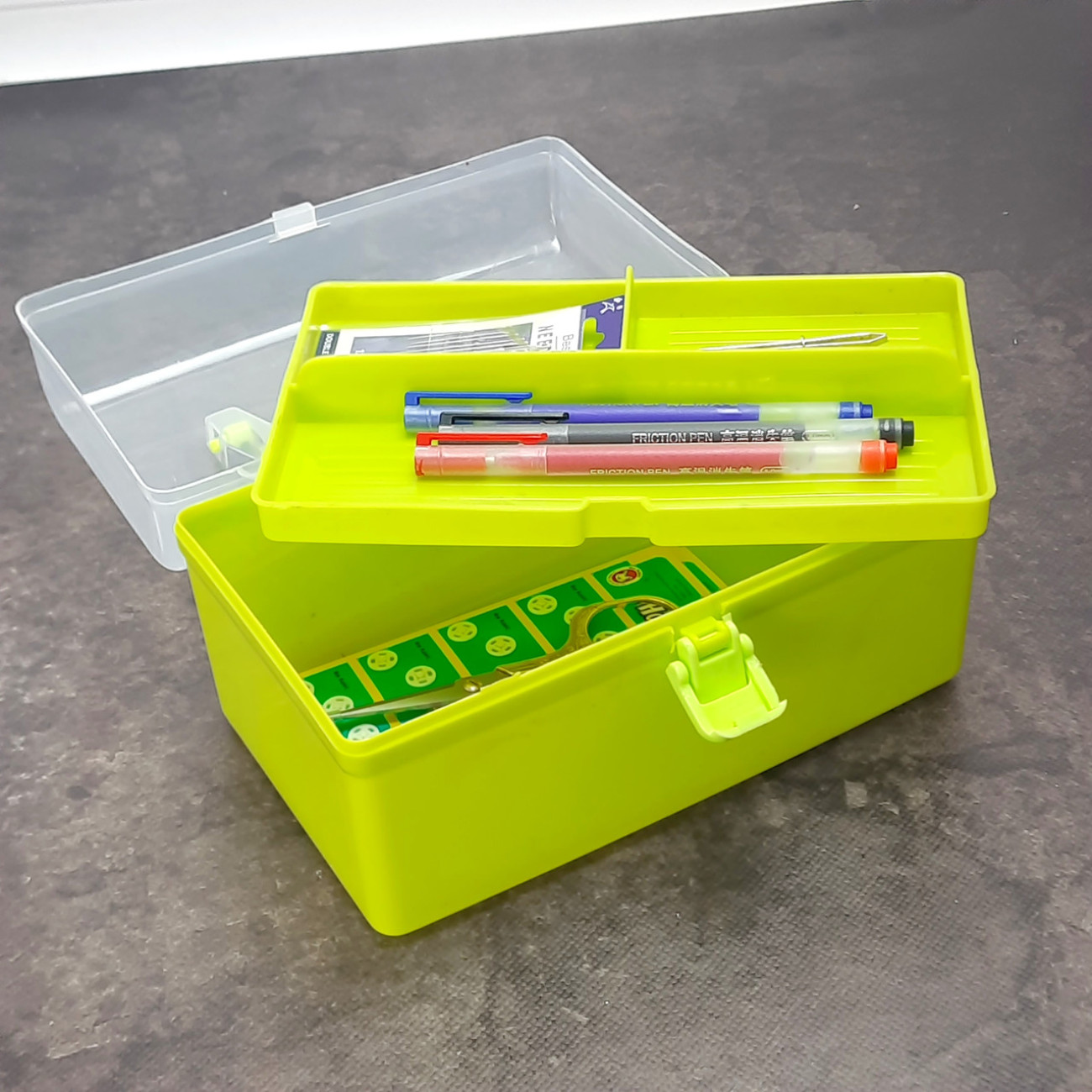 Органайзер - скринька для дрібниць, салатовий