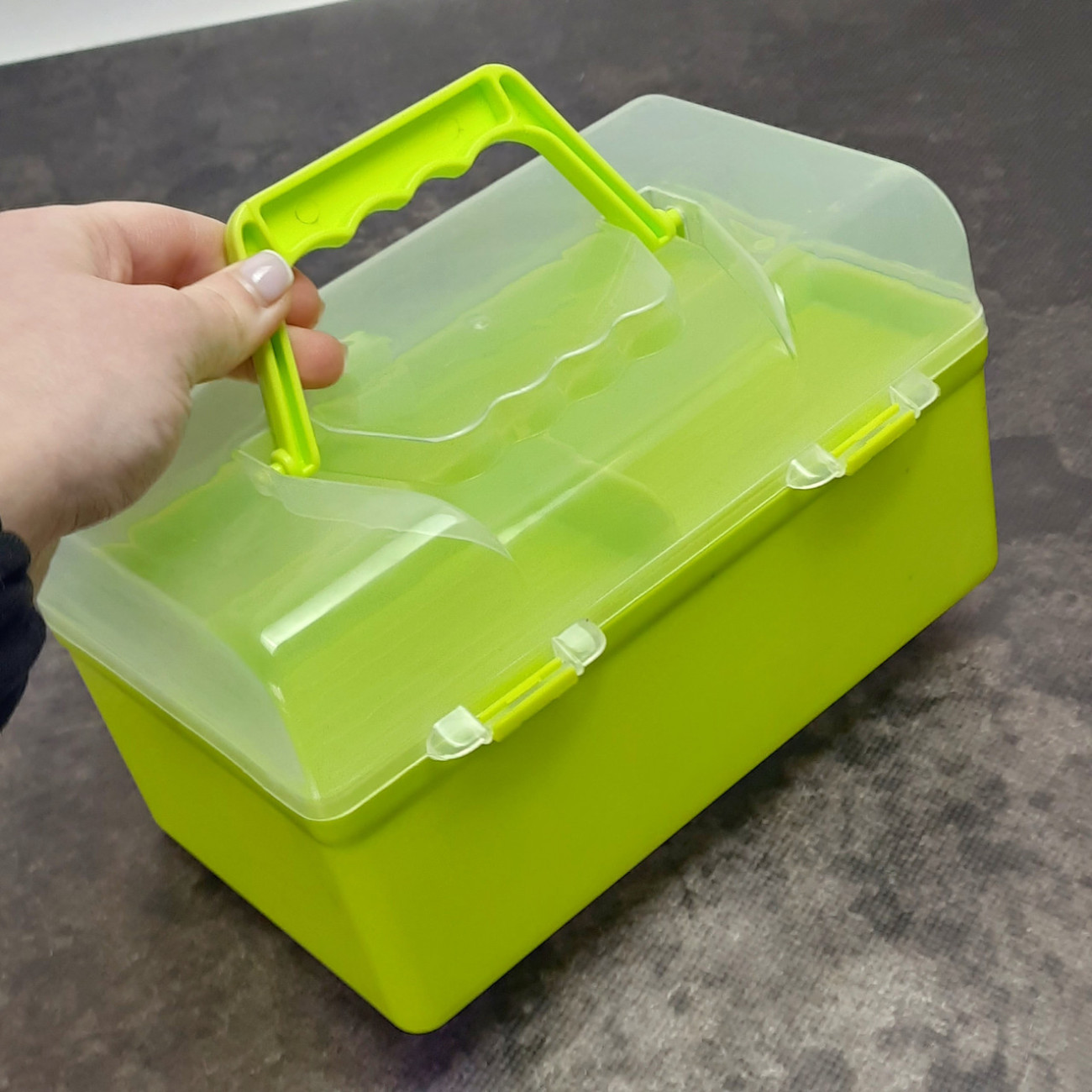 Органайзер - скринька для дрібниць, салатовий