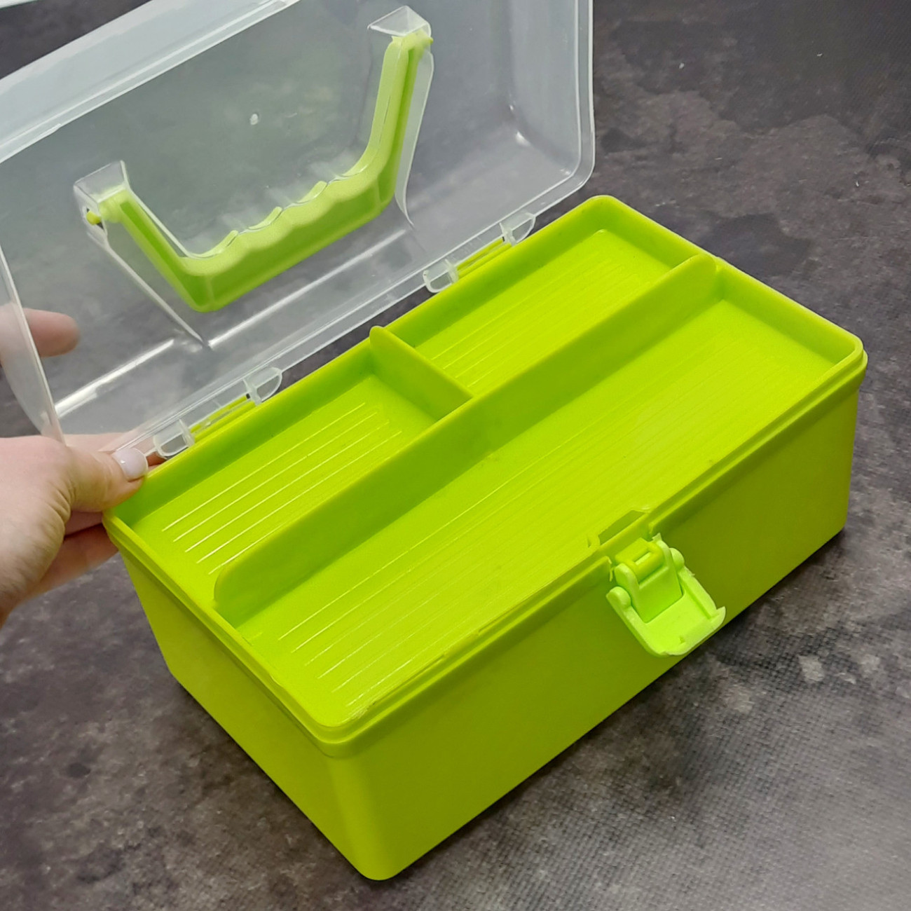 Органайзер - скринька для дрібниць, салатовий