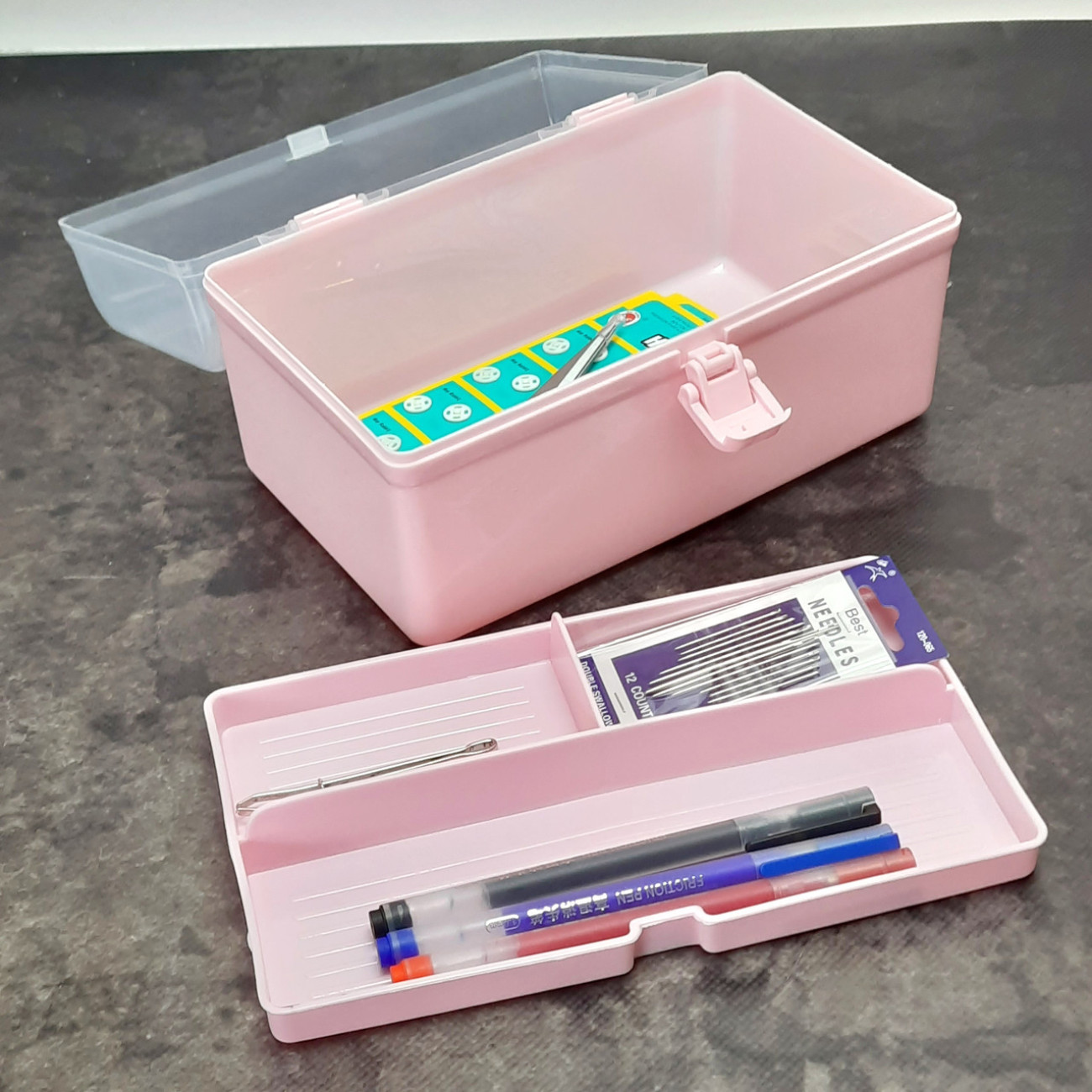 Органайзер - скринька для дрібниць, рожевий