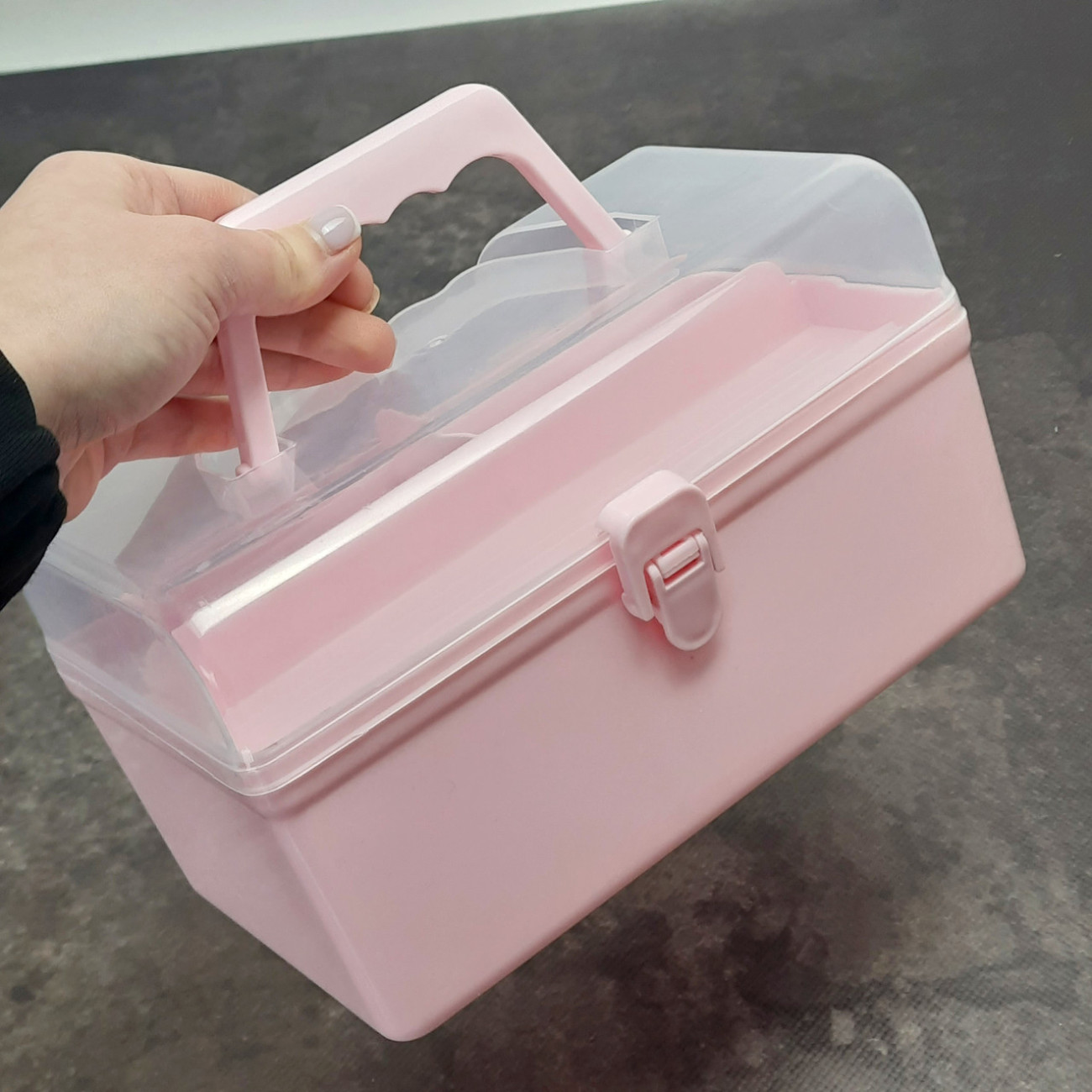 Органайзер - скринька для дрібниць, рожевий