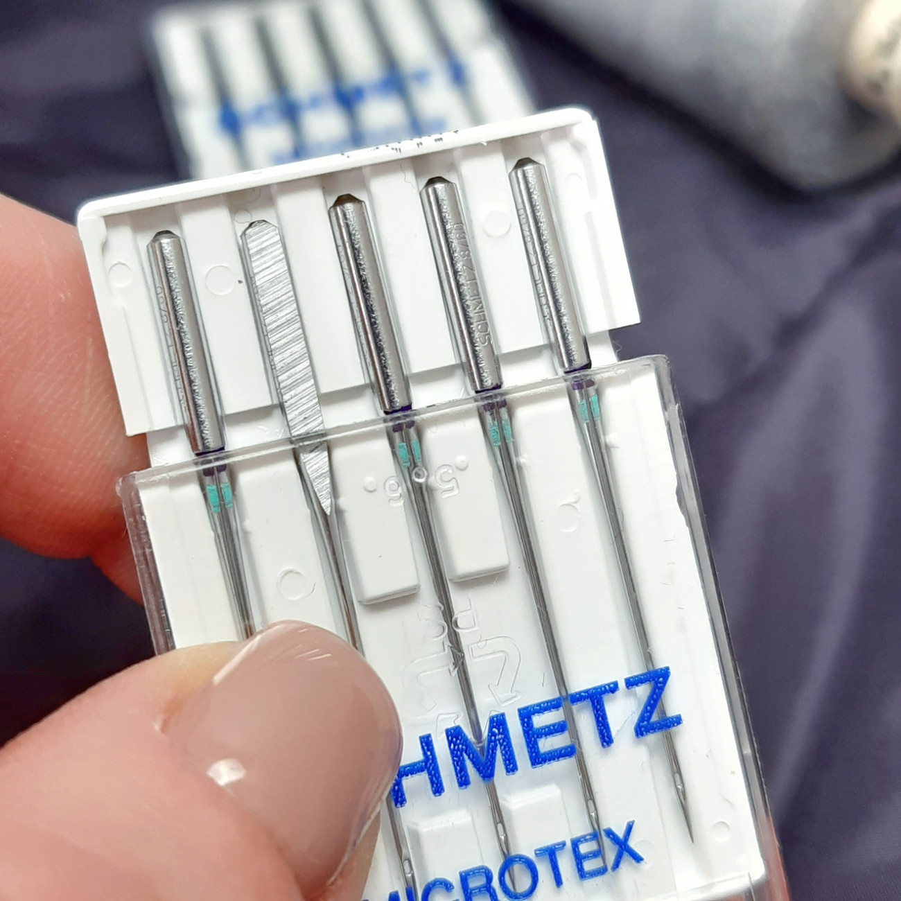 Голки Schmetz Microtex №60