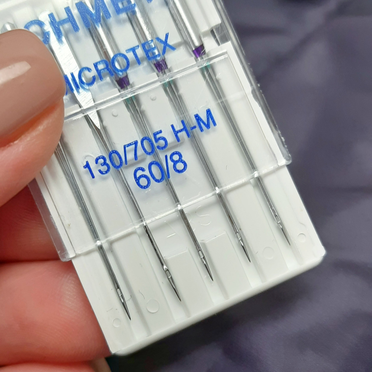 Голки Schmetz Microtex №60