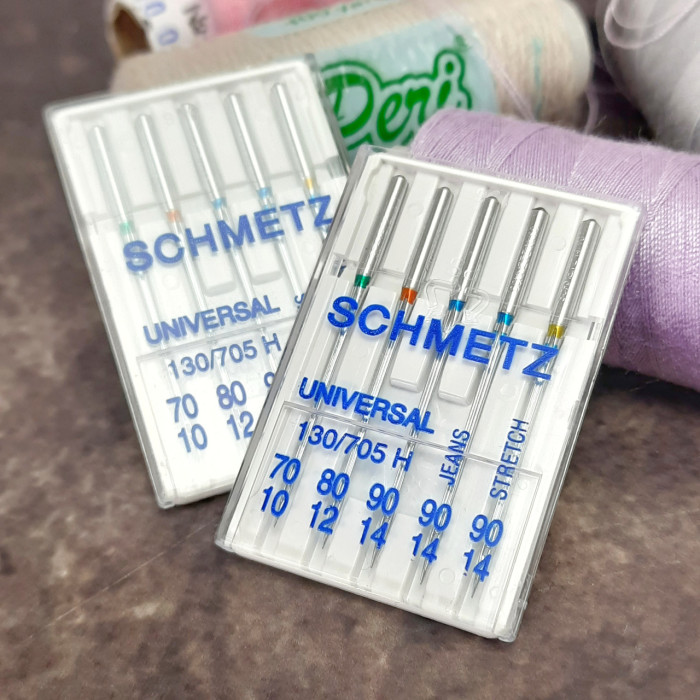 Голки Schmetz Combi-Box на 5 голок: 70(1), 80(1), 90(1), J90(1),S90(1)