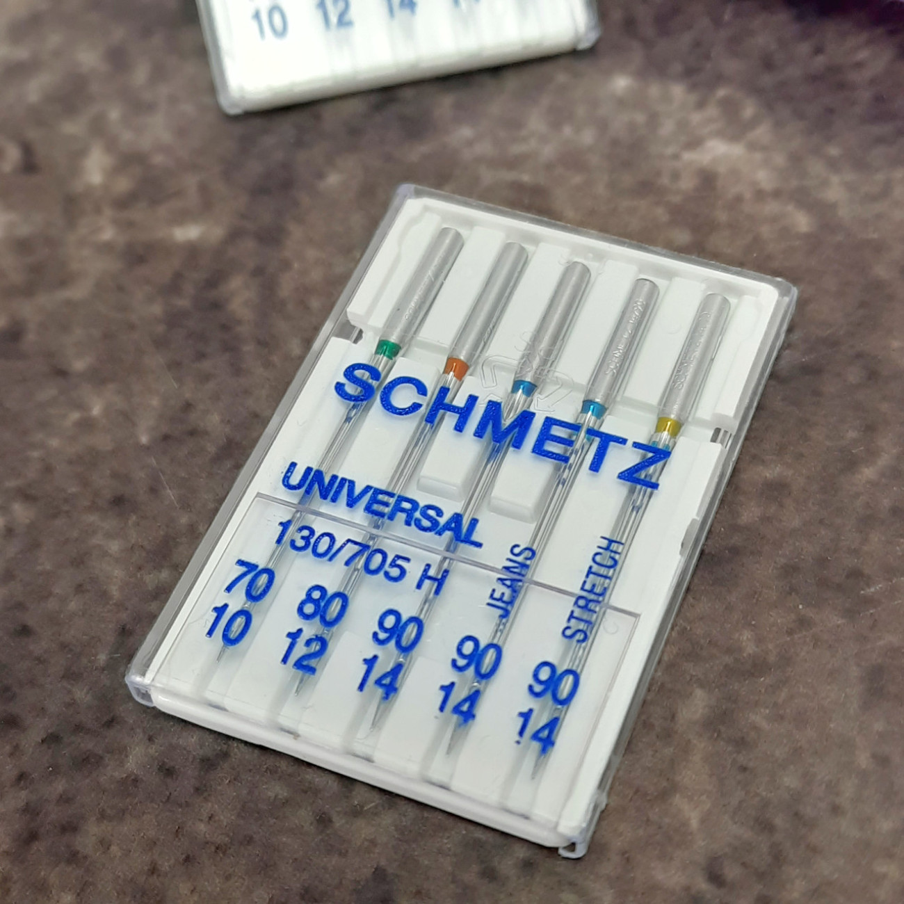 Голки Schmetz Combi-Box на 5 голок: 70(1), 80(1), 90(1), J90(1),S90(1)