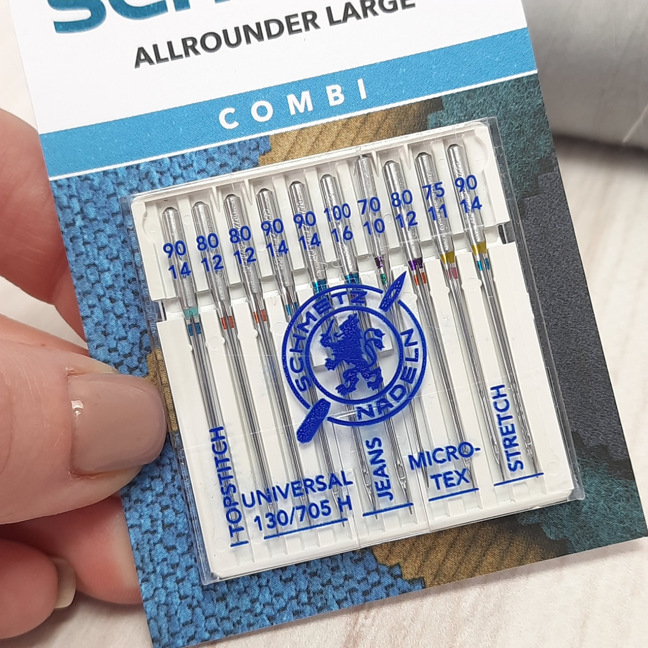 Голки Schmetz Combi-Box на 10 голок