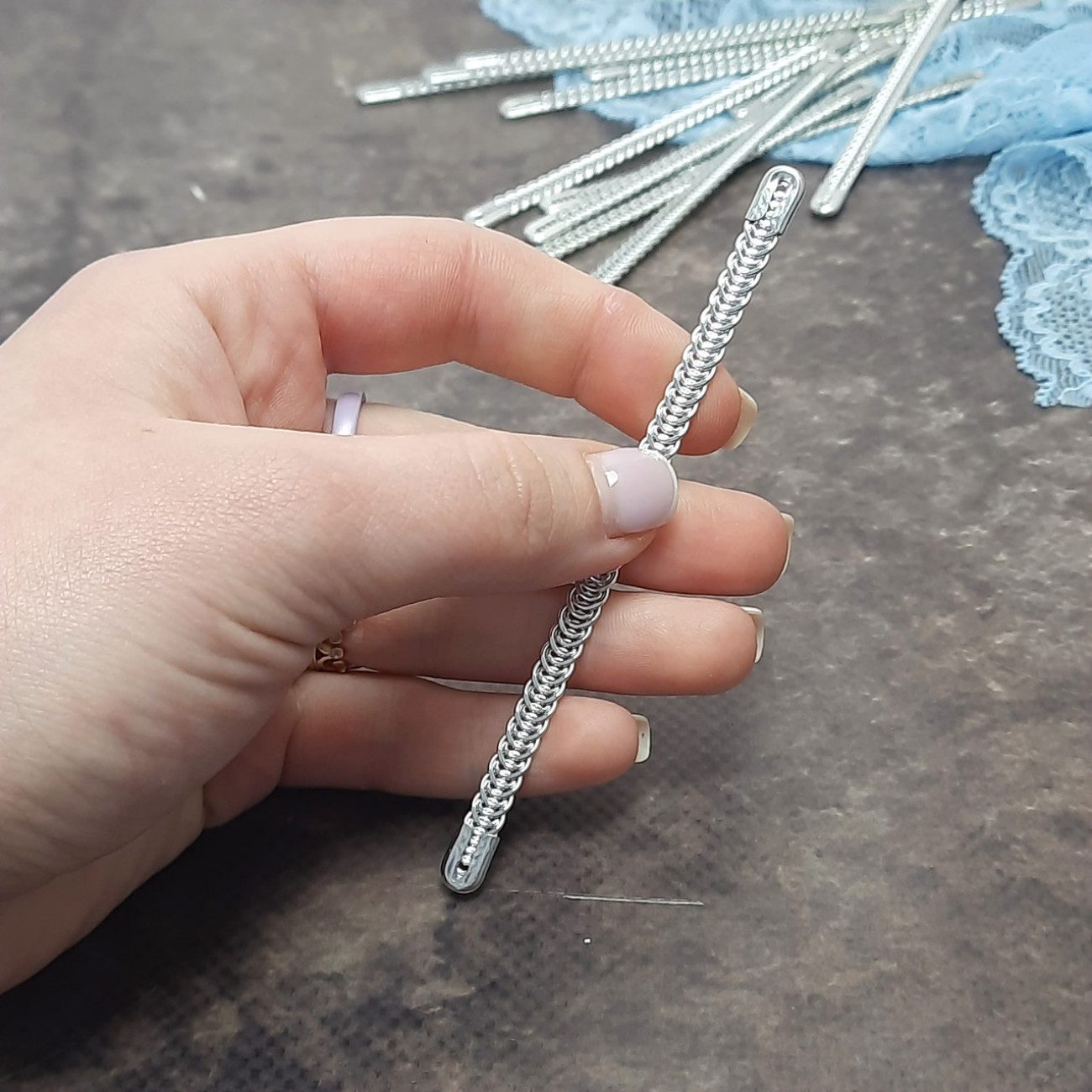 Кісточки корсетні металеві 10 см