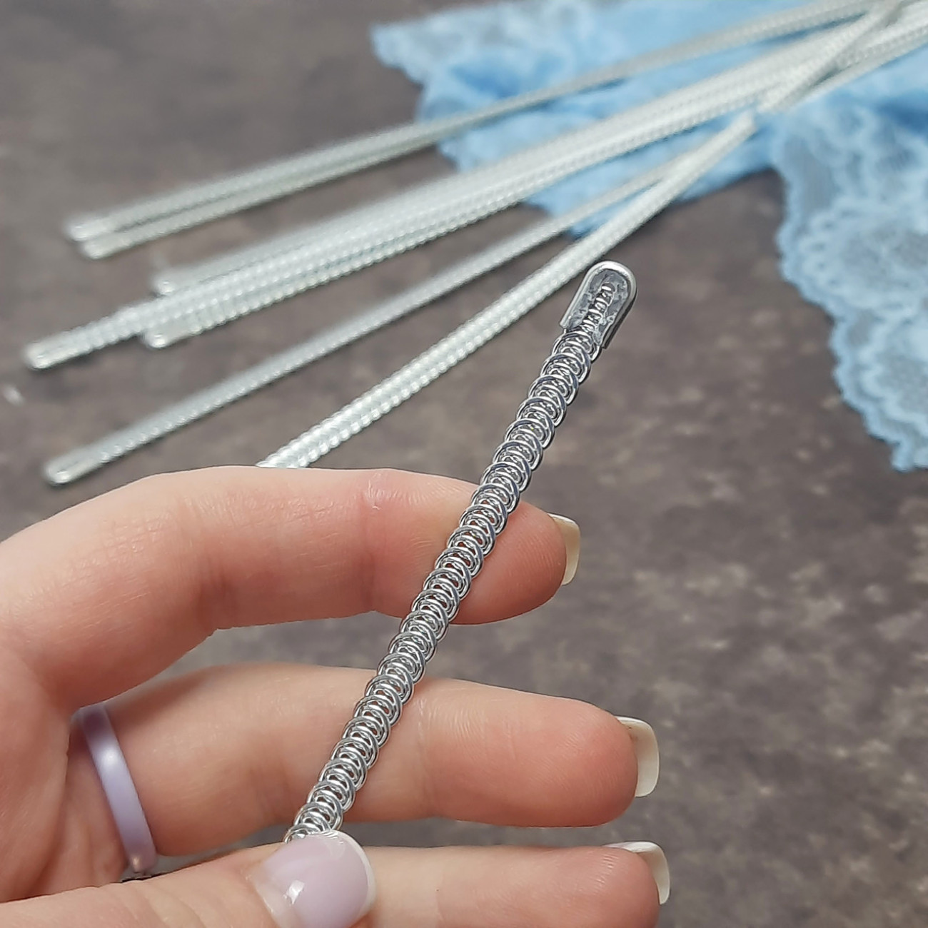 Кісточки корсетні металеві 25 см