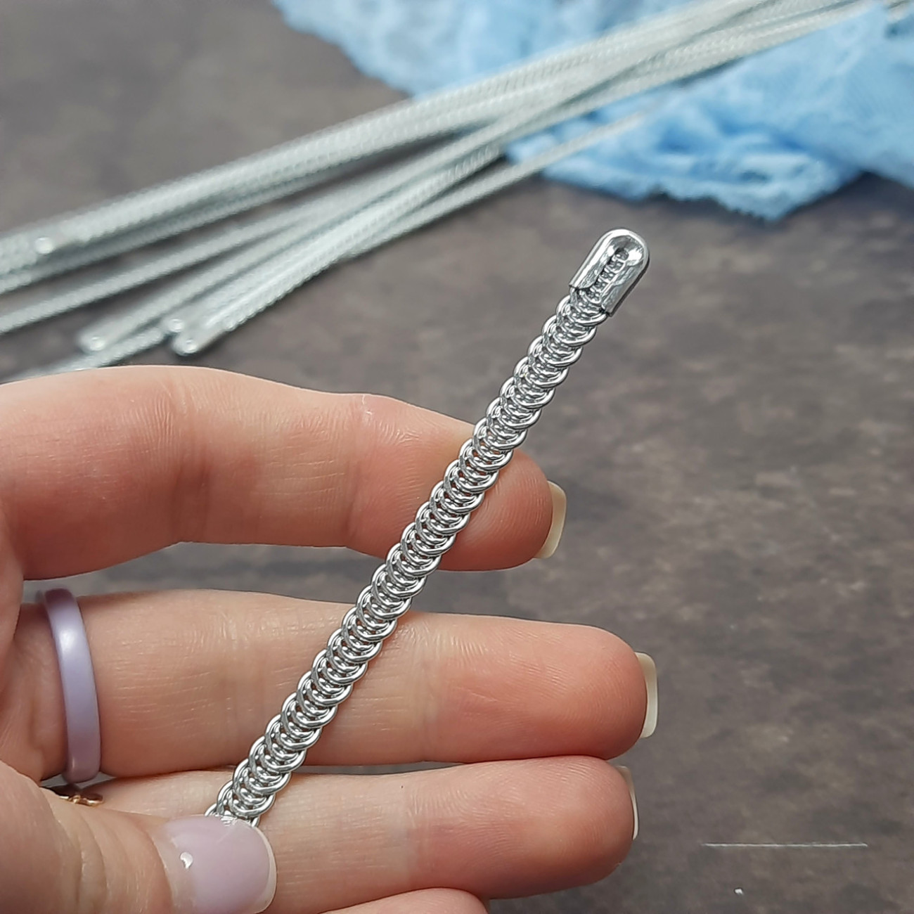 Кісточки корсетні металеві 30 см