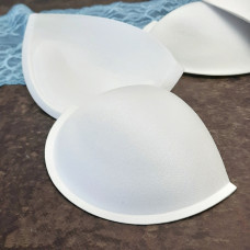 Корсетні чашки класичні з пушапом, розмір 85, білі