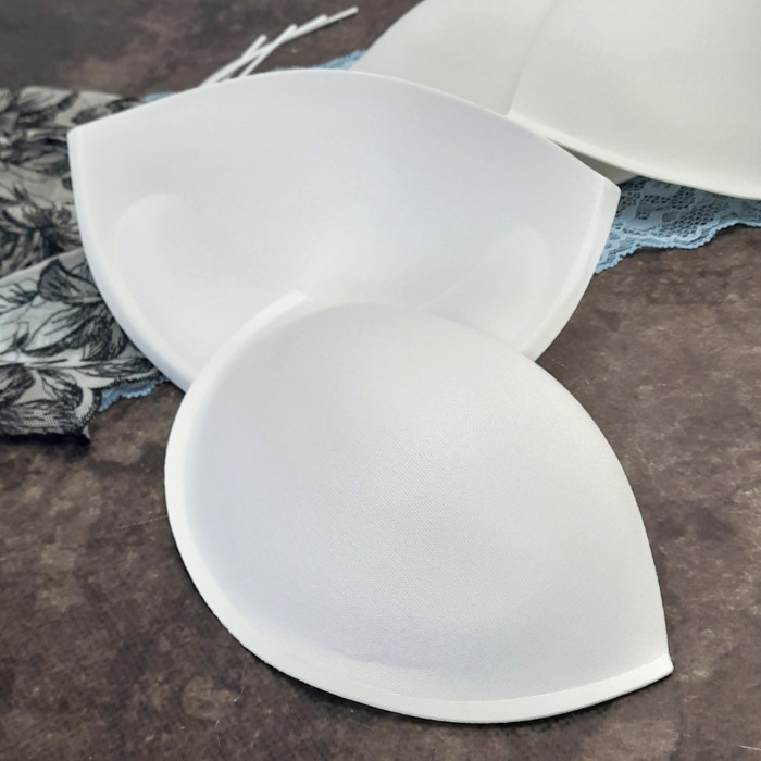 Корсетні чашки класичні з пушапом, розмір 95, білі