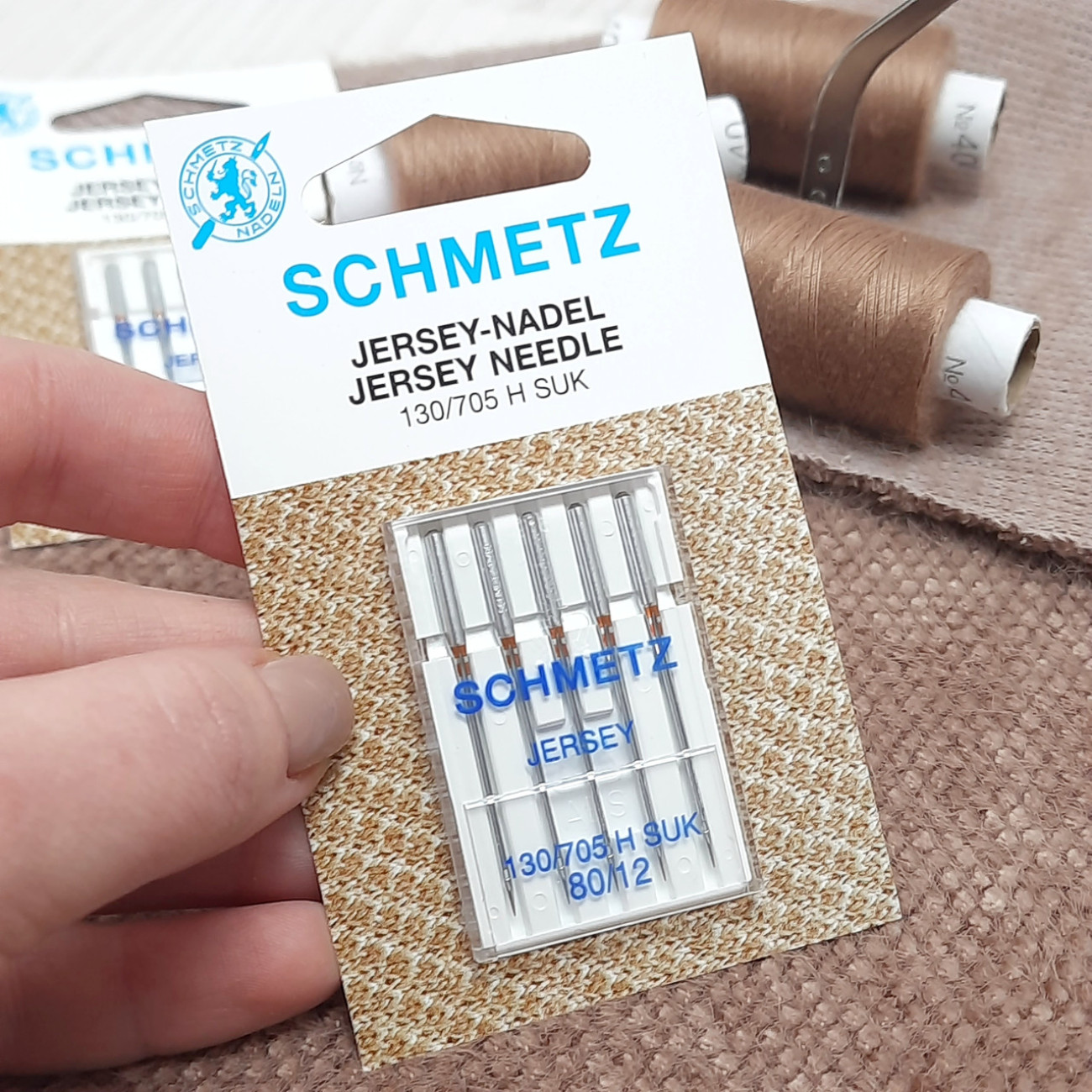 Голки Schmetz Jersey №80 для джерсі