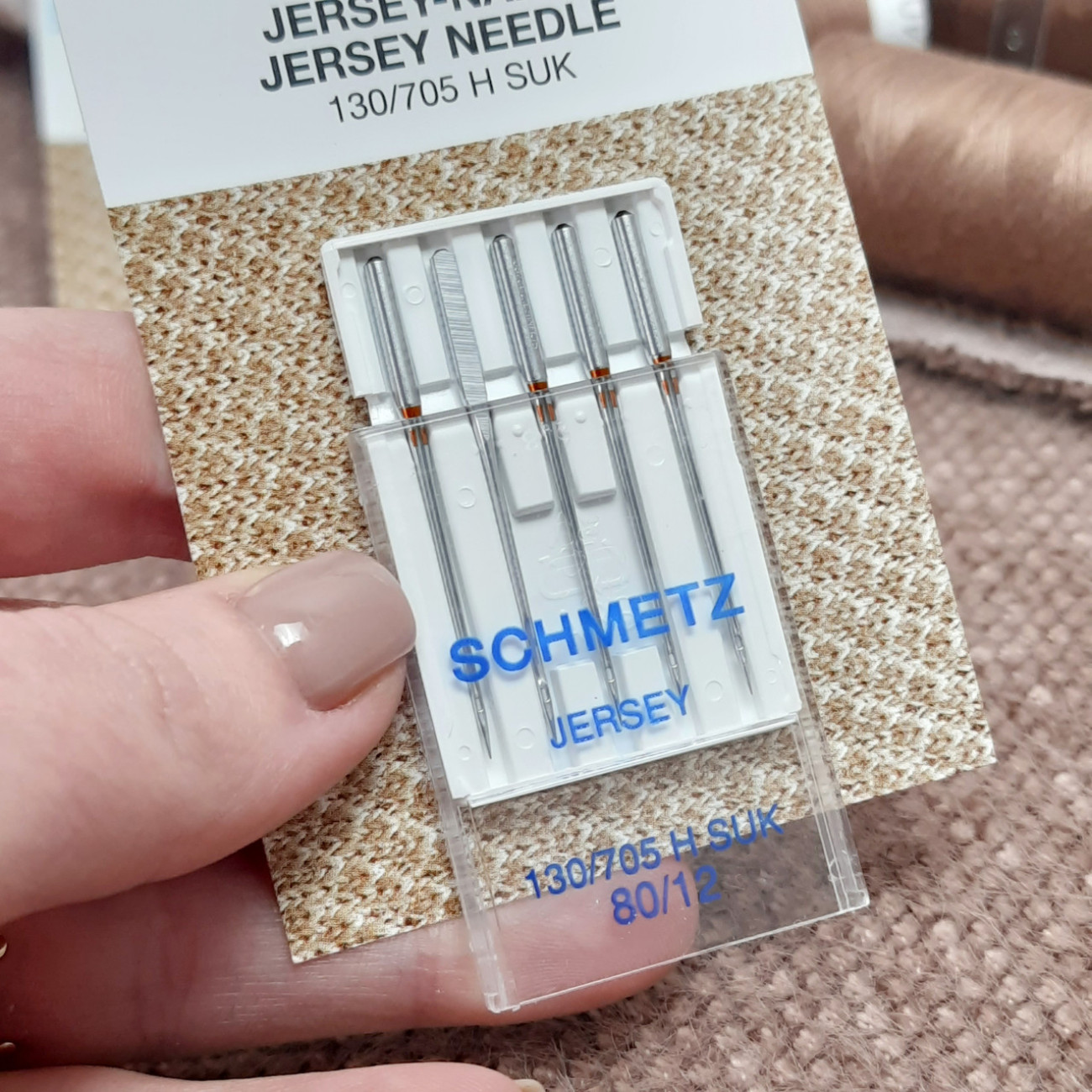 Голки Schmetz Jersey №80 для джерсі