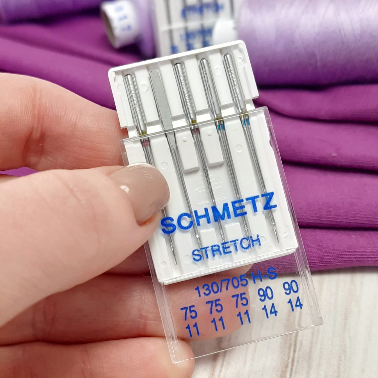 Голки Schmetz Stretch, MIX:75(3), 90(2)