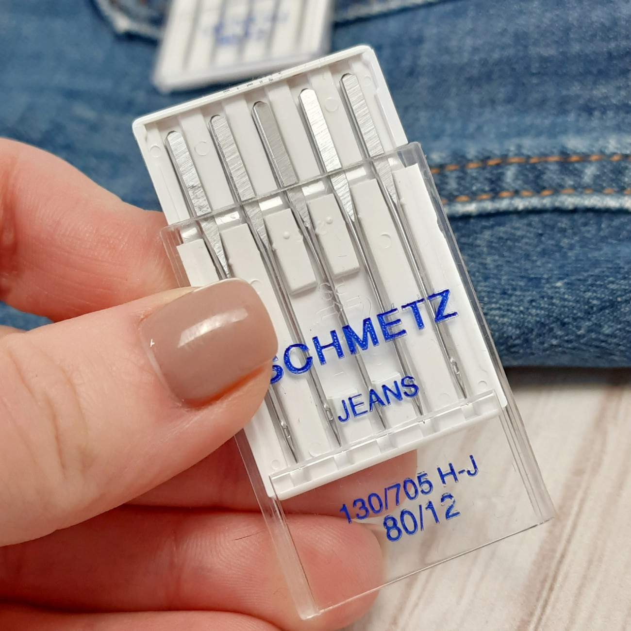 Голки Schmetz Jeans №80