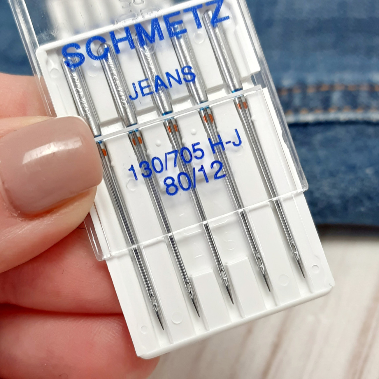 Голки Schmetz Jeans №80