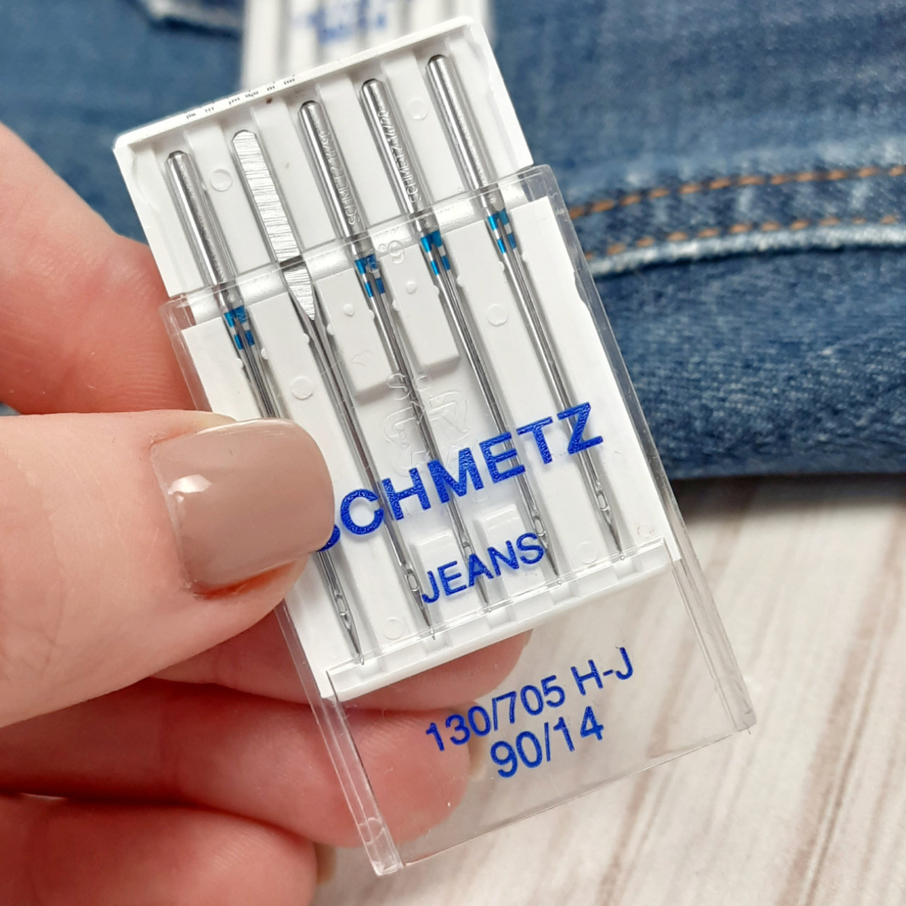 Голки Schmetz Jeans №90