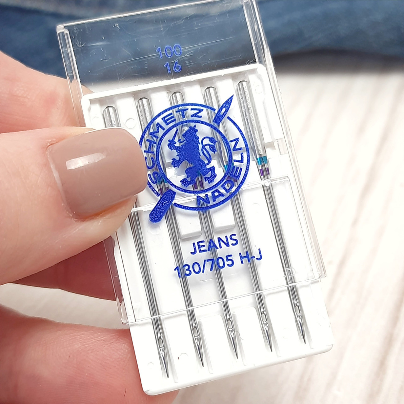 Голки Schmetz Jeans №100