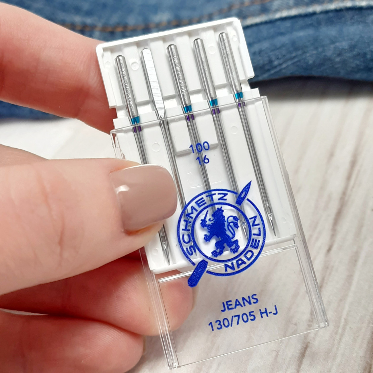 Голки Schmetz Jeans №100