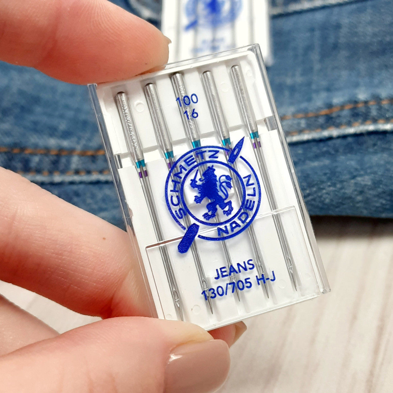 Голки Schmetz Jeans №100