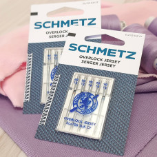 Голки Schmetz Overlock MIX: 80(2), 90(3) для еластичних тканин