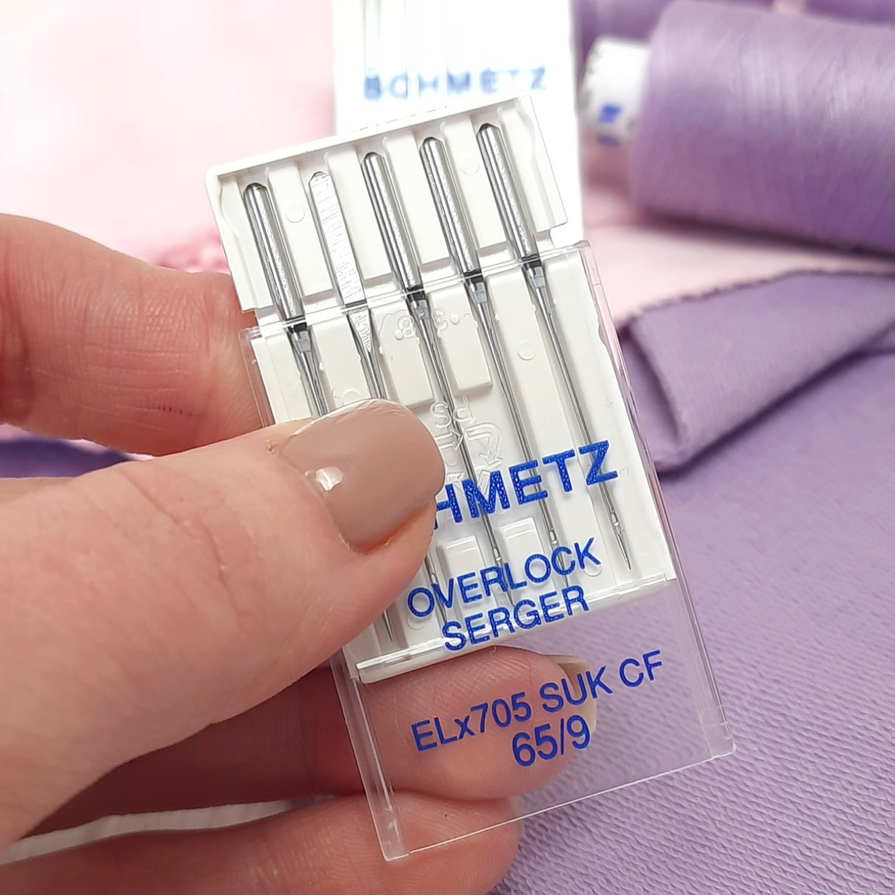 Голки Schmetz Overlock №65 для еластичних тканин
