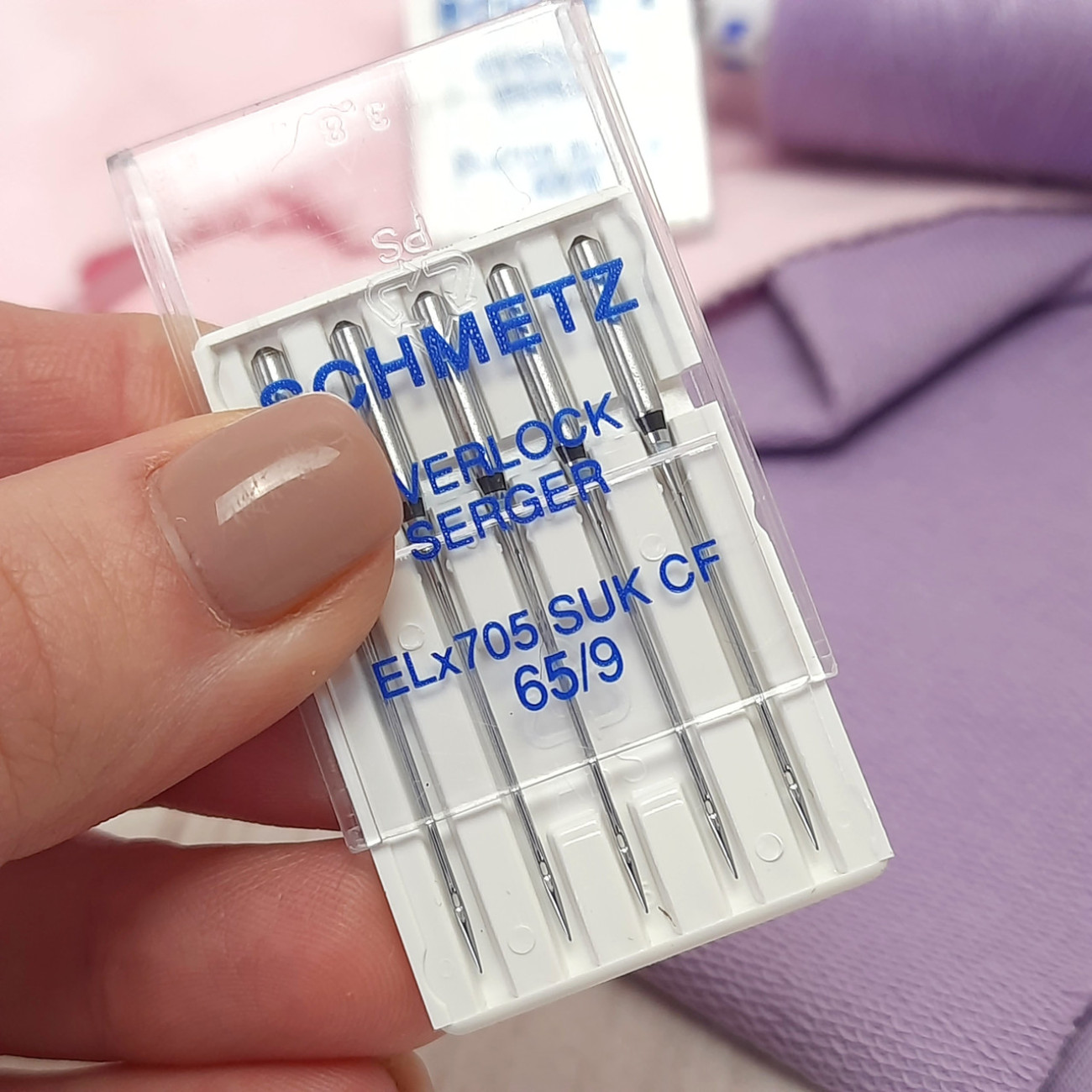 Голки Schmetz Overlock №65 для еластичних тканин